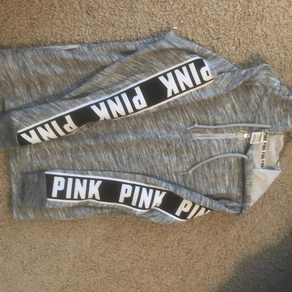 Pink brand hoodie
